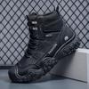 Hiking Shoes Men's Winter Hiking Boots Outdoor Sport Shoes Non-slip Wear-resistant High-top Ankle Boot for Men 2024
