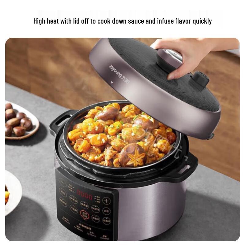 Joyoung 5L Electric Pressure Cooker CN Plug (adapter Included)