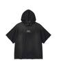 Mesh Hood T-Shirt / Black