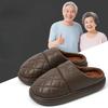 Waterproof and Anti-slip Cotton Shoes, Thick-soled Cotton Slippers for Indoor Warmth