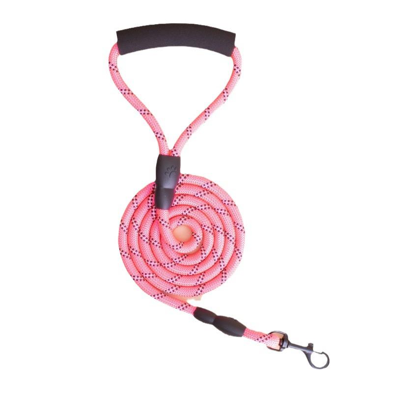 Reflective Multi-color Round Rope Dog Leash