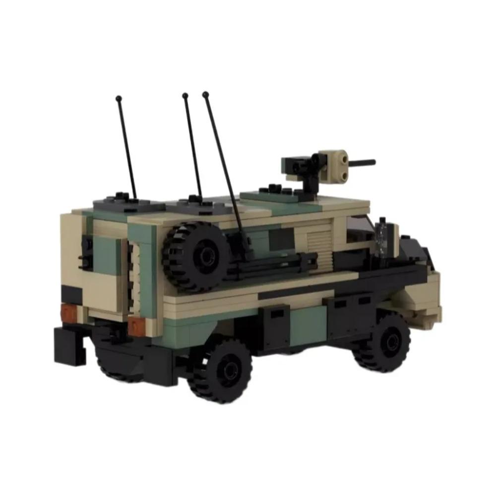 MOC-142062 Building blocks Bushmaster armored vehicle model Military series small particles diy creative gift building block set