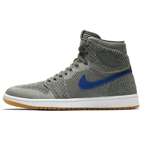

новые Air Jordan 1 Retro High Flyknit GS Clay Green GS 38
