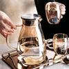 Amber High Borosilicate Glass Teapot Pitcher 1800ml