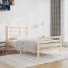 VidaXL Bed Frames Solid Wood 90x200 Cm 3105845