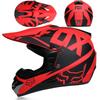 Full Face ABS Off-Road Motorcycle Helmet Men Women Lightweight Safety Gear In Multiple Colors Sizes