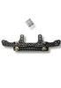 Mokedo-factory (Mokedo Factory) Sliding AT Bumper, Left and Right Independent, Sliding Damper, Carbon Fiber, for Mini 4WD (Front)