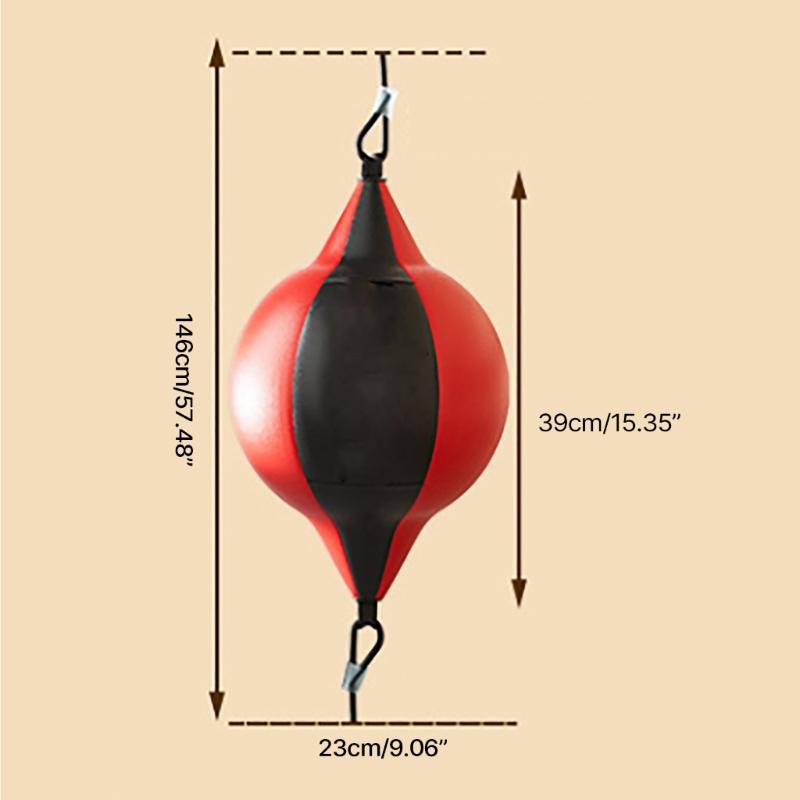 Heavy Hanging Swivel Workout Speedball Speed Balls Boxing Sports Round Punch Bag