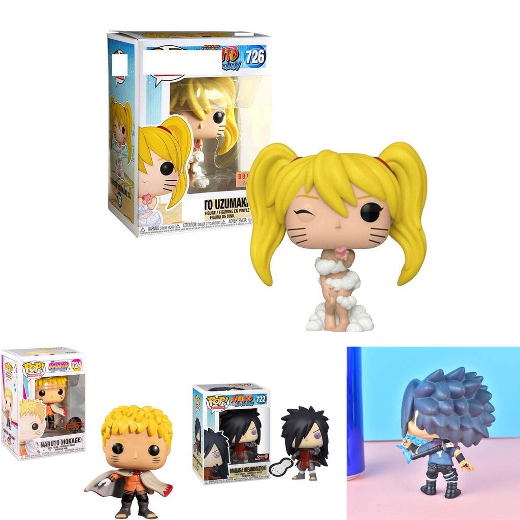 Hochwertige Pop Trans Naruto Actionfigur Spielzeug mit Sasuke und Kakashi