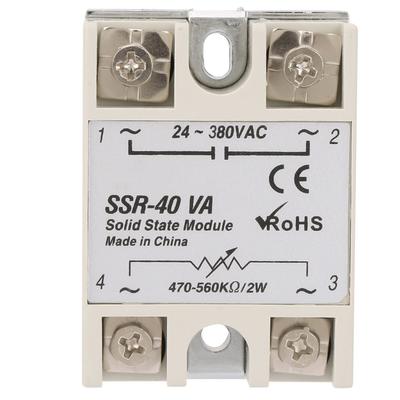 Relais Statique SSR-40VA Pour Processus d'Automatisation Industrielle