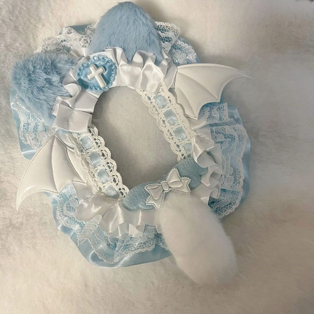 New Pink Bow Card Holder Lace Photo Protector Case with Ribbon Anime Photocard Holder