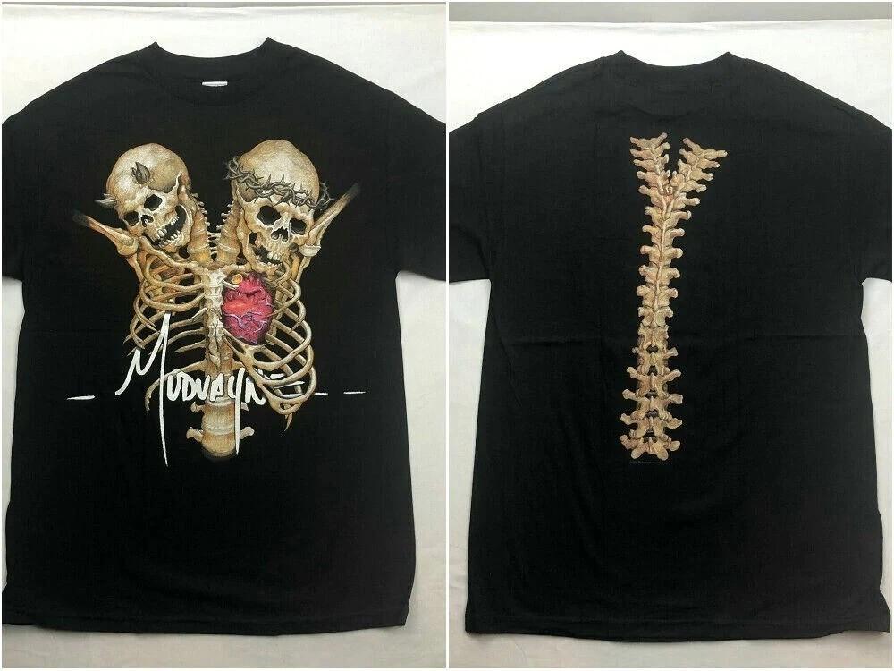 

MUDVAYNE VINTAGE 2006 BLACK PRINT ALL SIZE S-5XL BT2037 Unisex T-Shirt S