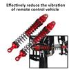 4pcs Aluminium Alloy Red RC   A essory Fit for SCX10 D90 1/10 RC Crawler Car