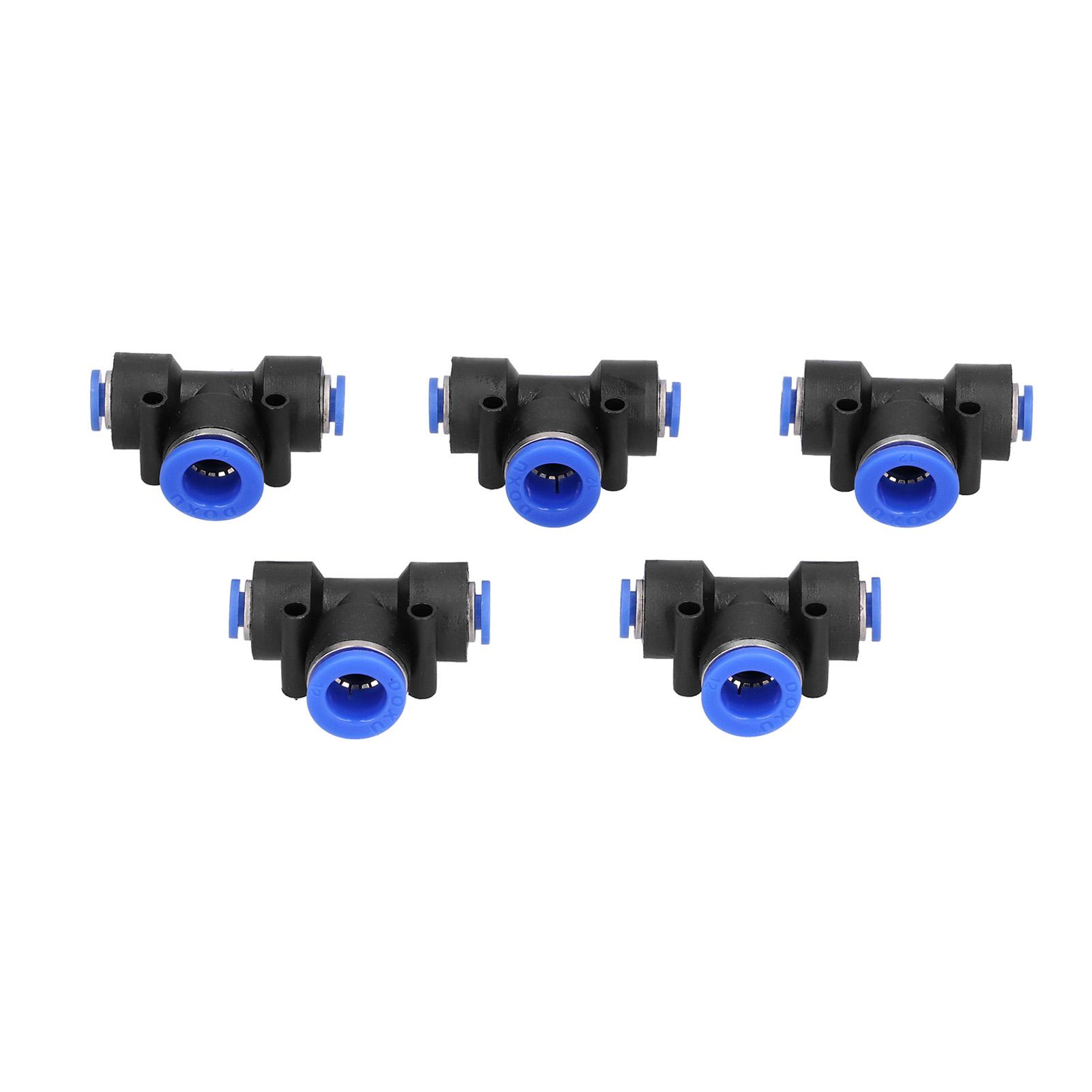 

10 шт. Пневматические соединители Пластиковый воздушный шланг Т-образный тройник Быстроразъемный тройник PEG6126