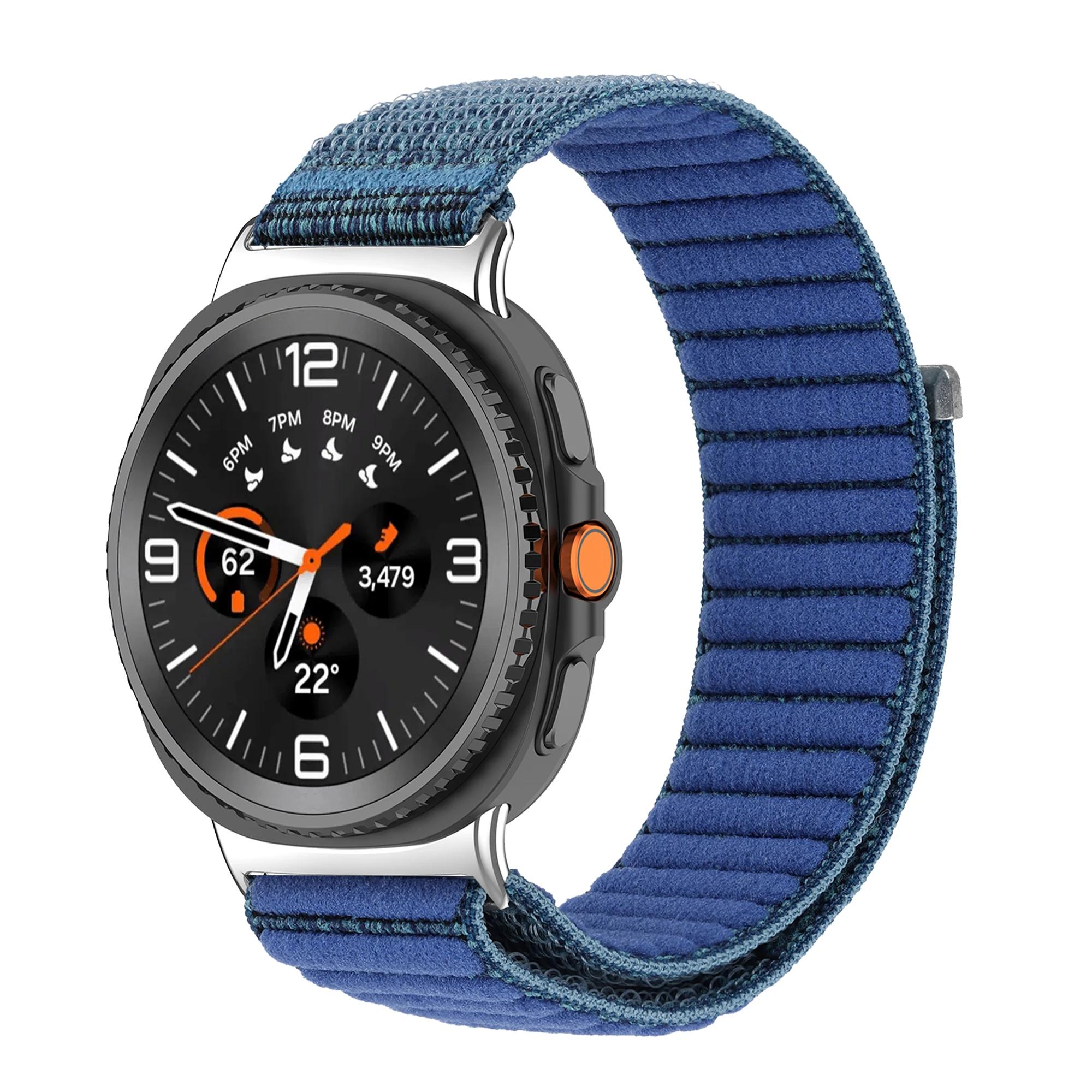

Нейлоновый петлевой ремешок для Samsung Galaxy Watch 8 40 мм 44 мм Плетеный дышащий ремешок для Galaxy Watch Ultra 2026 8 classic Аксессуары galaxy 8classic 46mm
