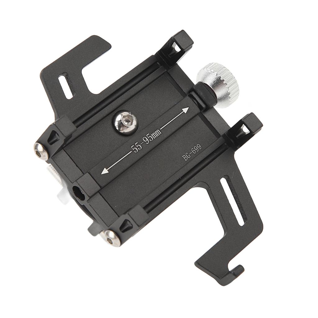 Uchwyt na telefon motocyklowy ze stopu aluminium, wodoodporny, odporny na wstrząsy, uchwyt na telefon rowerowy na smartfon