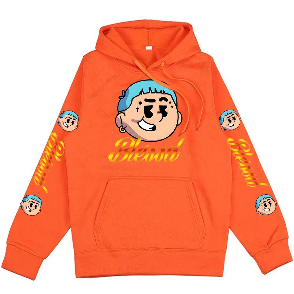 Pánské oblečení Mikiny s grafickým potiskem Blessd Unisex Hip Hopová móda Streetwear Mikiny na zimu Fleecový pohodlný top
