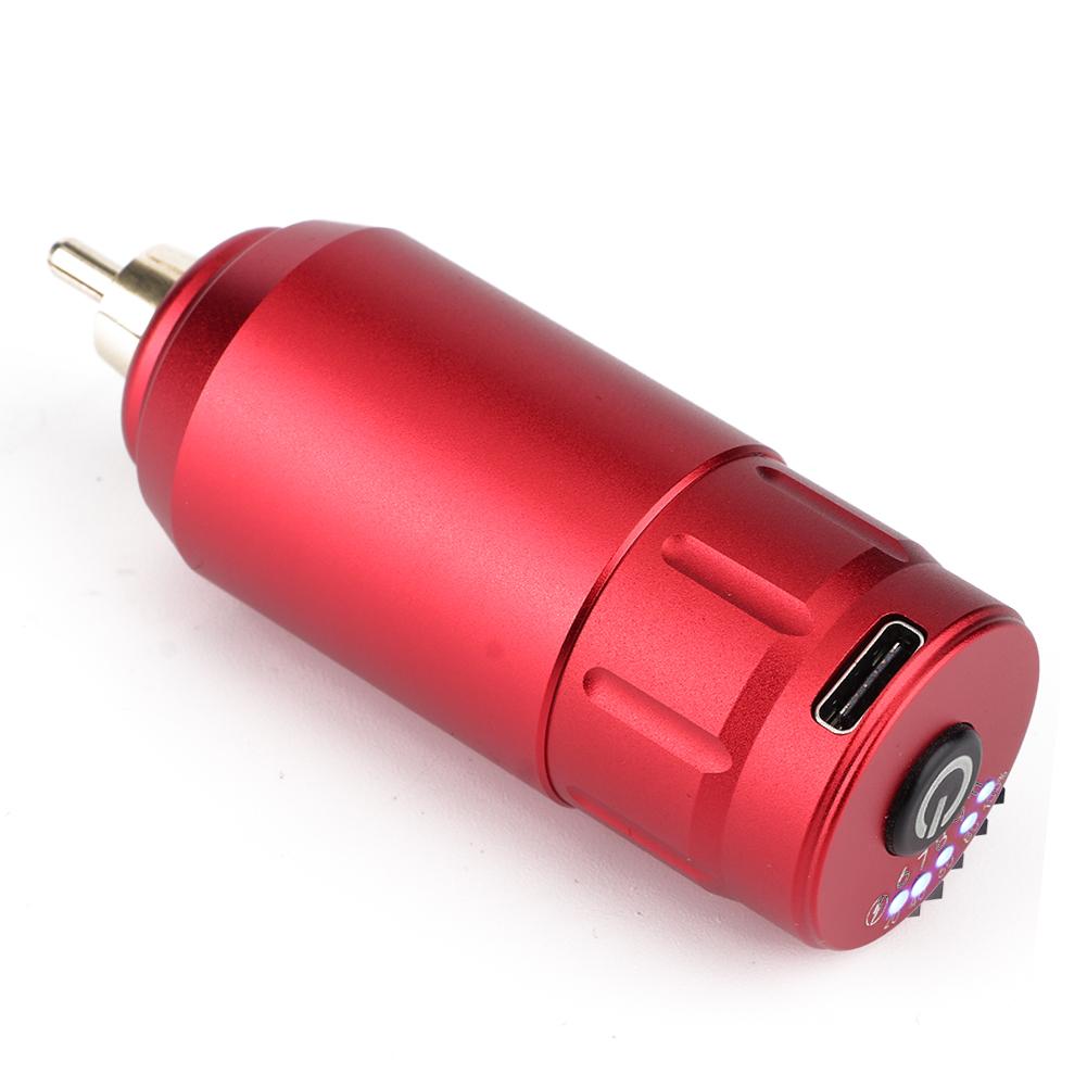 Wireless Power Supply Light Mobile Battery Pack 1200mAh Connection for Tattoo Pen NaMachine