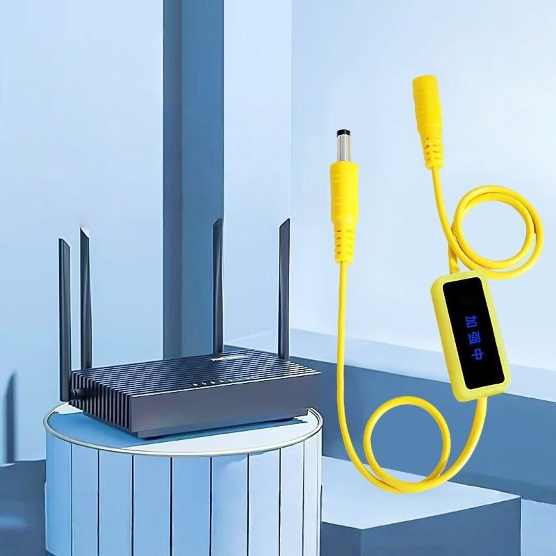 2 Pezzi Wi-Fi Reset Router Modulo di Riavvio Programmato Temporizzazione 24H Spegnimento Automatico Linea di Reset Riavvio Router
