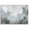Canvas print,  Fog among plants