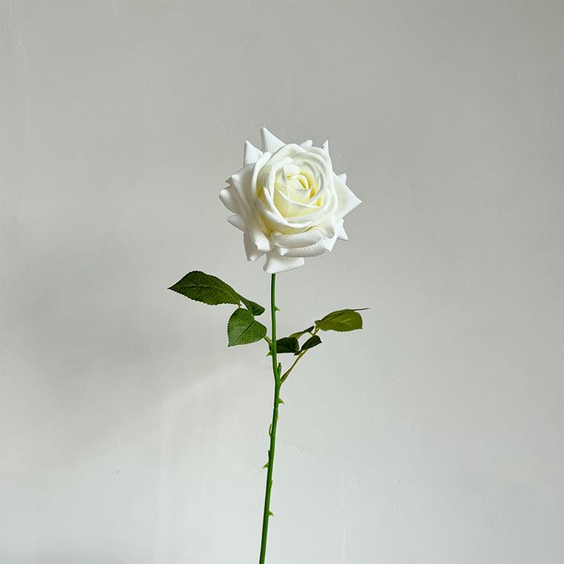 Luxury Realistic Touch Rose: Artificial Flower for Wedding, Living Room, or Dining Table Decor.