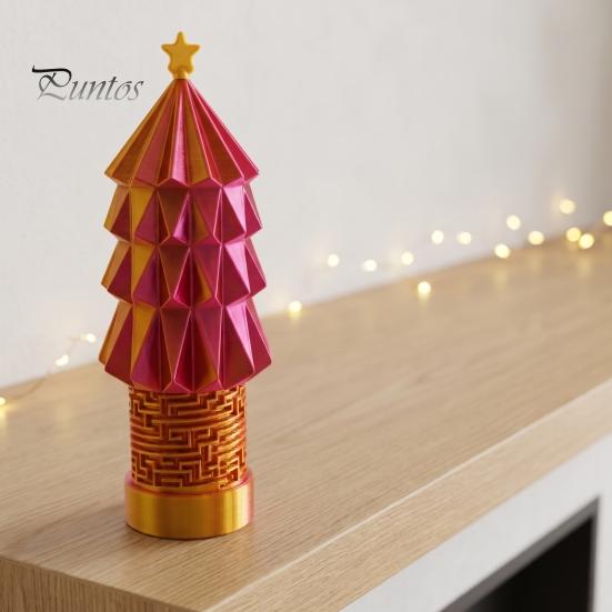 Desktop Ornament for Christmas 3D Printed Tree Maze Piggy Bank with Coin Slot, Funny Game Decorative Figurine Slot Kids and Adults, Home Decor