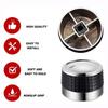 Plastic Grill Control Knobs Chrome Plated Switch Knob New Gas Grills Replacement Parts