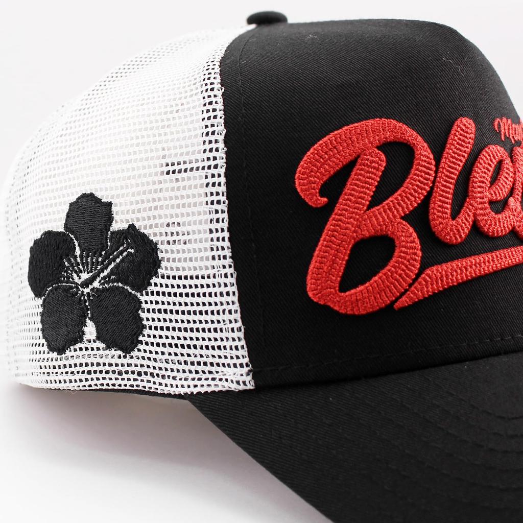 New Era UFC MAX HOLLOWAY TRUCKER MESH CAP a Collaboration with the Mixed Martial Arts Organization This Black Snapback Trucker Cap Is Adjustable for