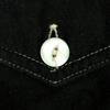 POST OVERALLS Made In USA Long Sleeve Cotton Shirt S Black Half Button Men's Used