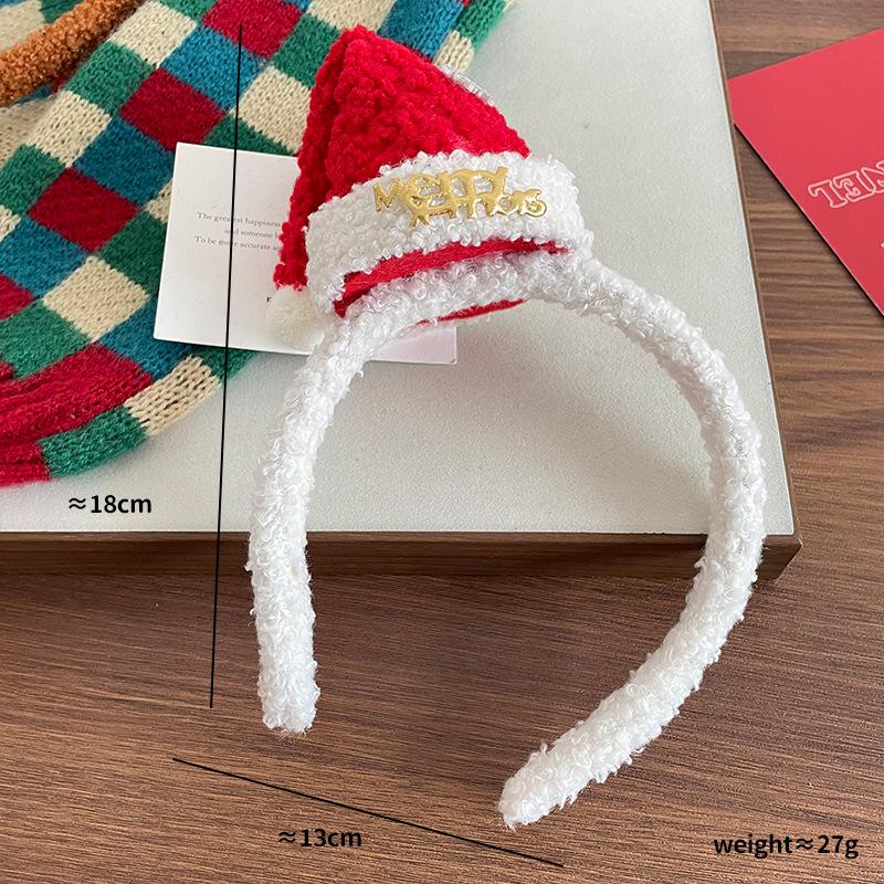 Christmas 3D Deer Hair Clip Headband for Girls