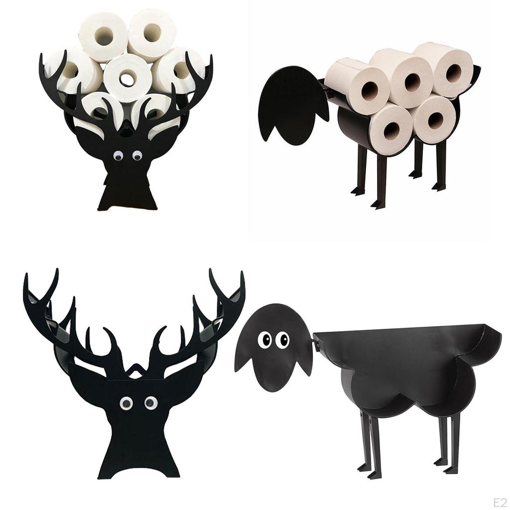Novelty Toilet Roll Storage Tissue Animal Bathroom Accessories Decorative Home Decor Indoor