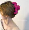 Autumn/Winter 2025 Plush Wave Claw Clip: Luxury Large Fluffy Hair Accessory for Women