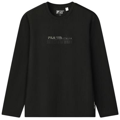 Men's Basic Round Neck Knit Long Sleeve T-Shirt