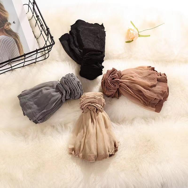 10pair Crystal Transparent Silk Socks Female Summer Sock Sexy Thin Elastic Womens Socks Short Black Skin Color Nylon Ankle Socks