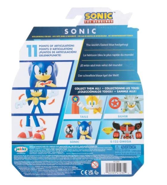 Sonic the Hedgehog 4-Zoll Bewegliche Actionfigur Sammlung (Abbildung auswählen) (Schall)