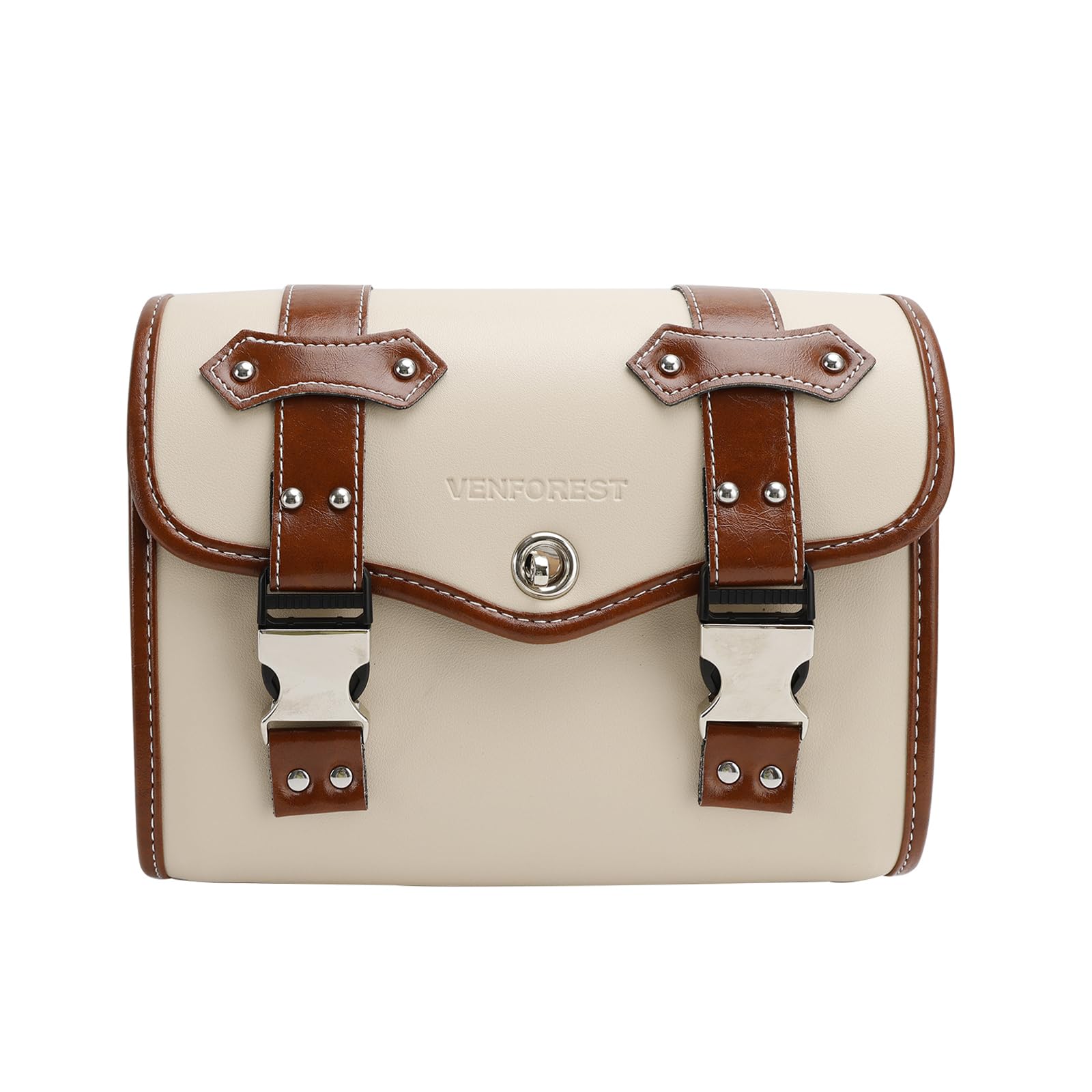 

Artudatech Large Capacity Motorcycle Side PU Universal Touring Bag for Small Item White Bags, Waterproof, Fit, Anti-Rust, Storage, белый