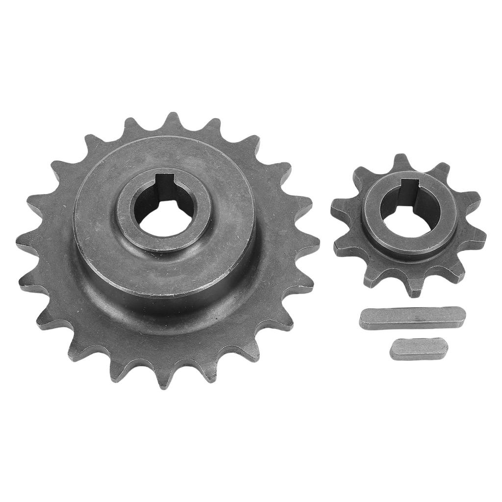 420 Kettenrad 10 Zähne und 20 Zähne 5/8 Zoll Wellendurchmesser Kettenrad mit Keil Ersatz für CT200U CT200U EX