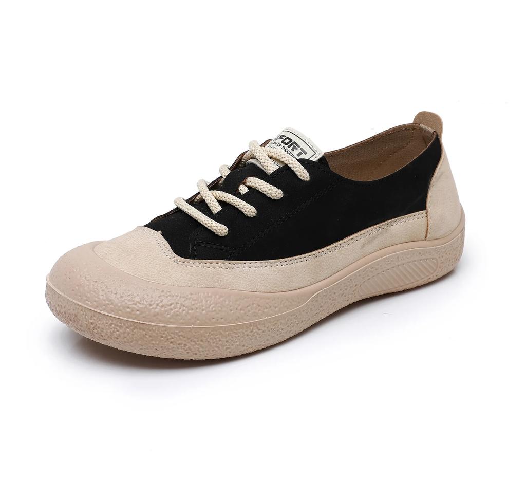 2025 Women Summer Autumn New Fashion Casual Shoes Retro Soft Bottom Round Head Breathable Sneakers High Quality Face Loafe