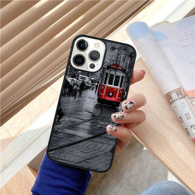 Famous London Landmarks Street Sign Phone Case Cover For iPhone 17 Air 15 16 Pro Max 14 13 12 11 Pro Max Plus