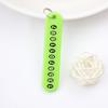 Personalized Fashion Keychain: Circle Rope, Anti-Lost Phone Pendant with DIY Number Tag