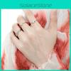 Chic Adjustable Open Ring Featuring Unique Opal Stone For Women Stylish And Minimalist Design
