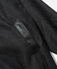 Vastic Leather Collar Denim Varsity Jacket_Black