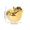 Delicate Fruit Penguin Ceramic Wooden Sculpture Figurine Craft Decorative Lovely Desktop Statue for
