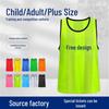 Striped Mesh Training Vest for Team Sports and Student Activities