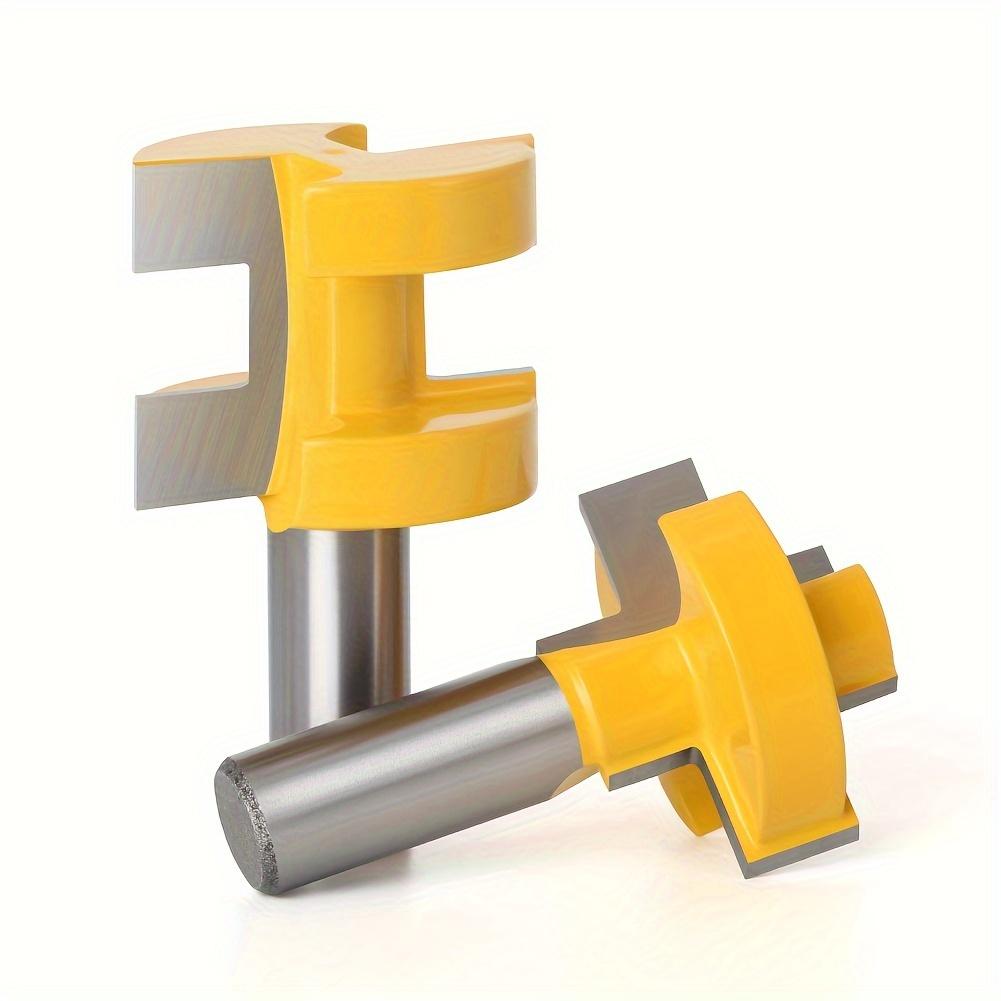 Shank Square Tooth Mortising Chisels - Woodworking Milling Tools for Mortise and Tenon Joints, Flooring, and Laminated Boards