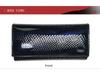 Women's Crocodile Pattern Genuine Leather Wallet: Patent Design, Multi-Card Slots, Large Capacity Coin Purse with Snap Button.