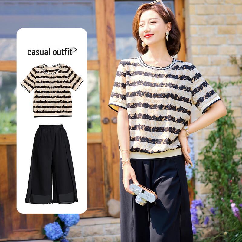 Women s Summer Casual Two-Piece Outfit 3XL