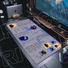 Portable label XXL HD print Linux shortcut key Memo Commands Mouse Pad Large Mousepad PC accessories Desk Mat protective pad Rug