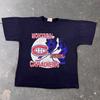 T-shirt Graphique Noir Joueurs de Hockey des Canadiens de Montréal NHL Années 1990 | Medium