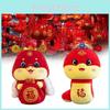 Of Year The Snake Mascot Lucky Bag Plush Toy Stuffed Doll Decoration Kids Gift